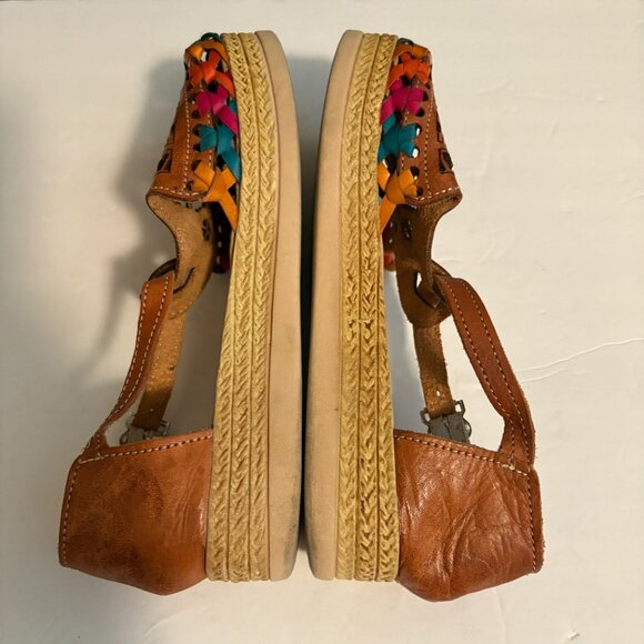 Abril Exclusivas Women's Brown Shoes Size 26-Mex/9.5-US - Picture 4 of 7